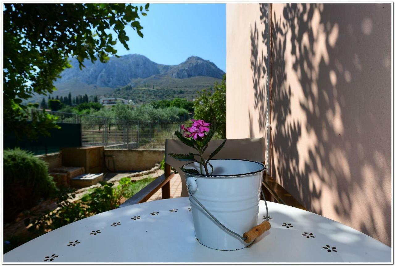 Cozy Home With Great View In Ancient Corinto Esterno foto